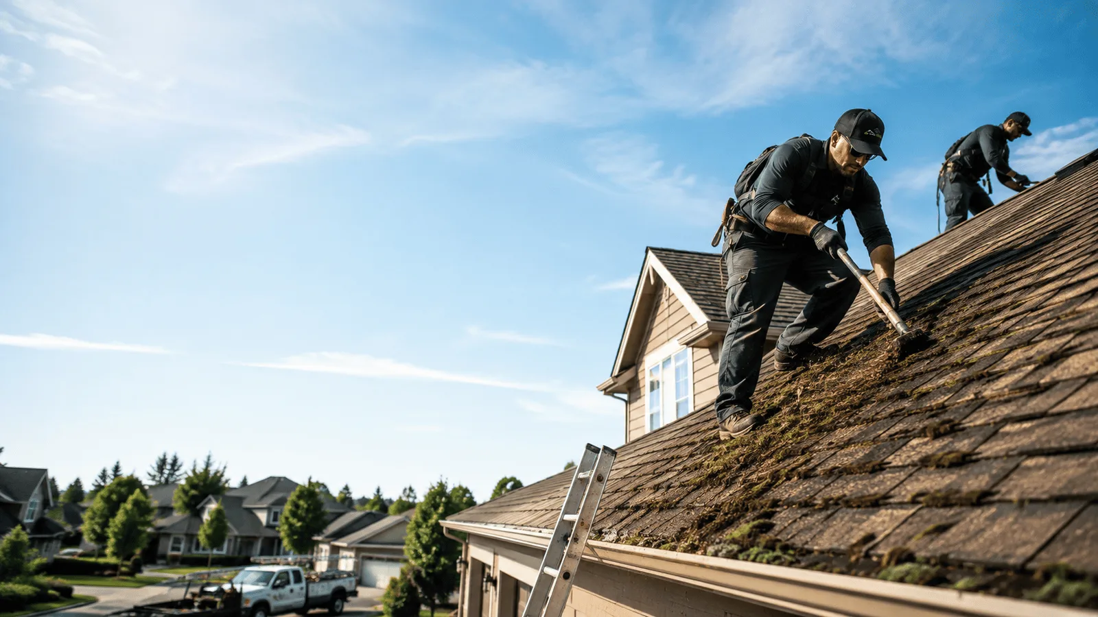 Roof Moss Removal in Garrison, MN near me